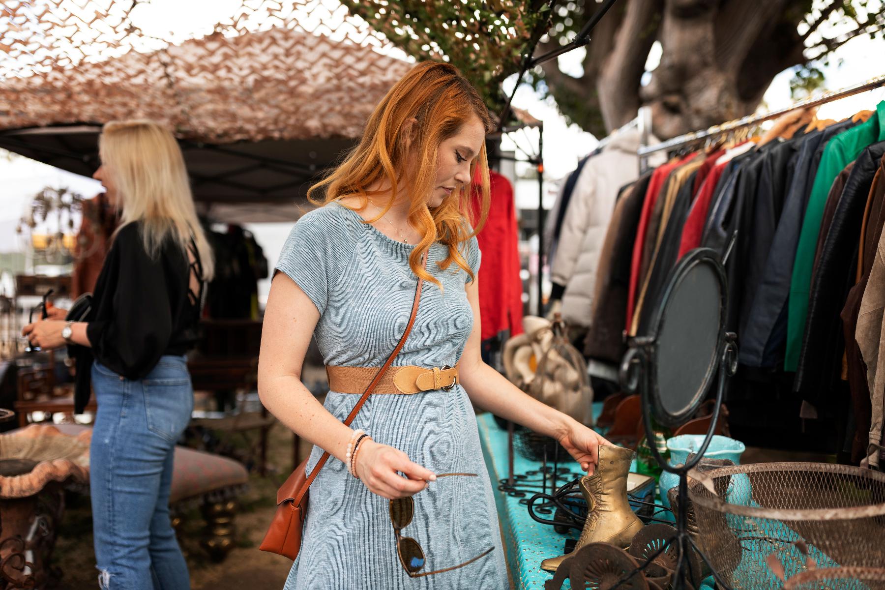 M&auml;dels Flohmarkt